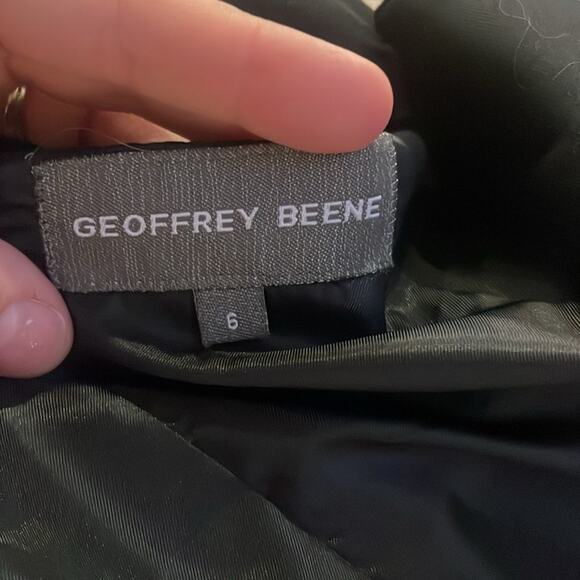 Geoffrey Beene boys black suit jacket size 6 - Picture 3 of 4